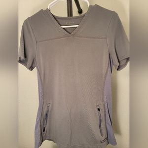 Scrubs Top & Bottom Gray Sz S